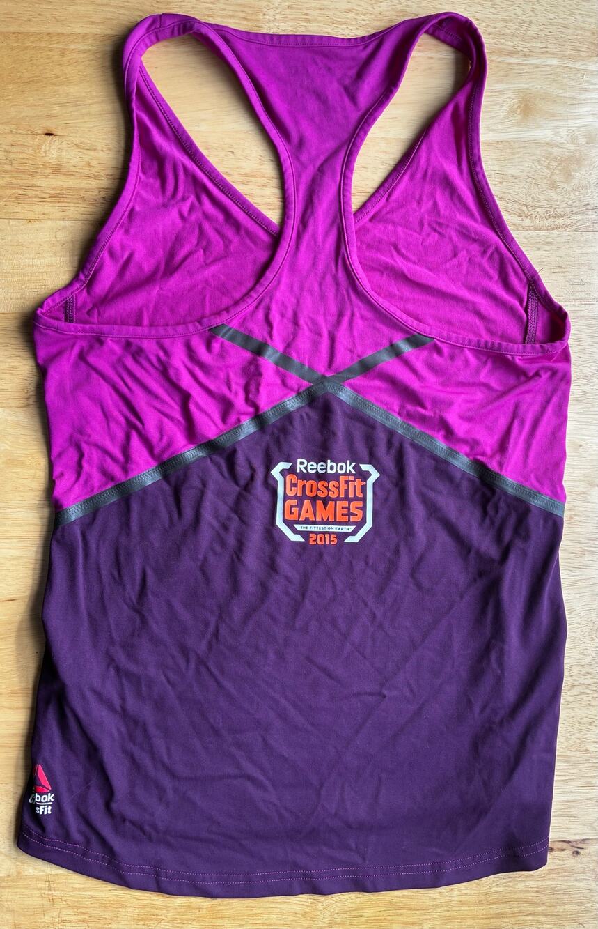 Reebok Crossfit Games 2016 Tank Purple Medium